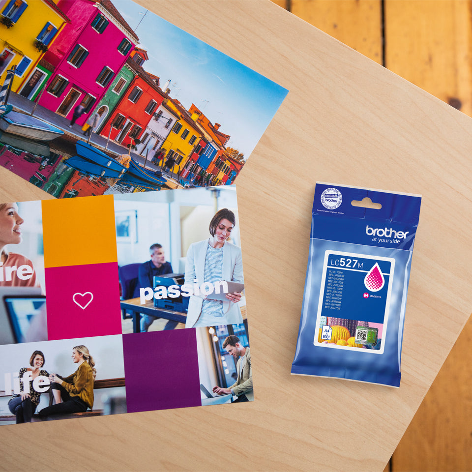 Brother Genuine LC527M Ink Cartridge - Magenta