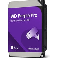 WD WD102PURP Purple Pro 10TB SATA Smart Video Hard Drive, 7200RPM, Transfer Rate up to 272MB/s, 512MB Cache