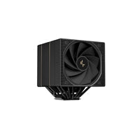 DeepCool ASSASSIN VC ELITE Black Dual-Tower CPU Cooler Vapor Chamber Base, 7 Heatpipes, 300W TDP, Quiet Dual Fans (140mm + 120mm), Dual Performance/Quiet Modes, Universal Socket Support