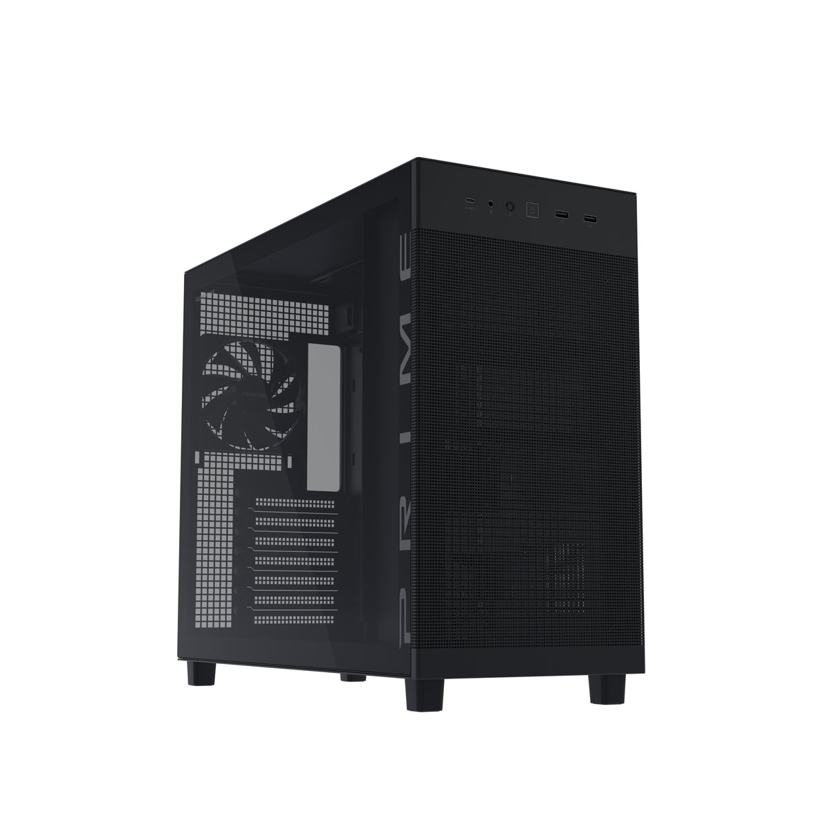 ASUS PRIME AP303 TG Black Midi Tower