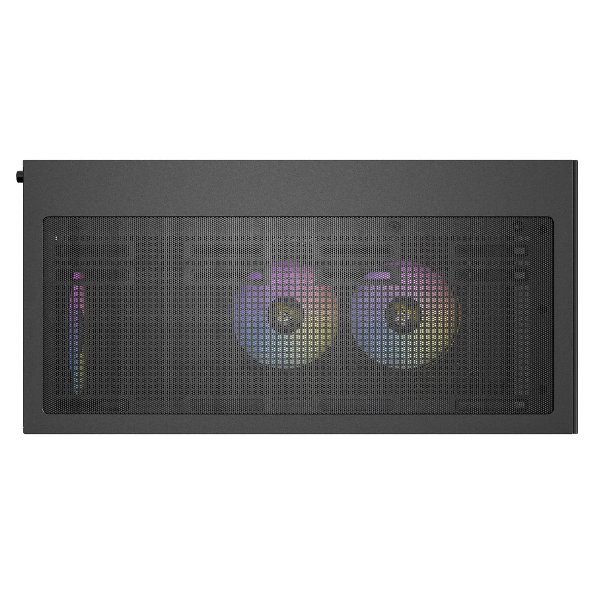 Antec CX705 ARGB Gaming PC Case Mid Tower, 270° Tempered Glass, RGB Fans, ATX/Micro-ATX/ITX Compatible, USB-C, High Airflow, Black