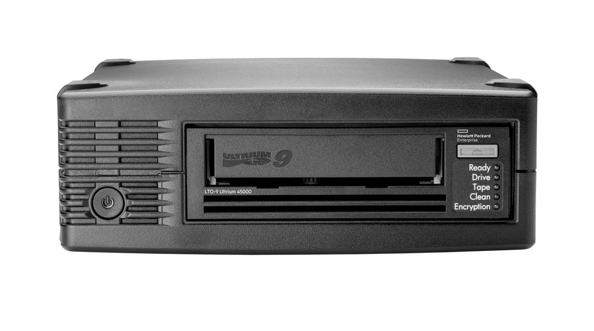 Hewlett Packard Enterprise Storage LTO-9 Ultrium External Tape Drive 5x LTO-9 45TB Data Cartridges