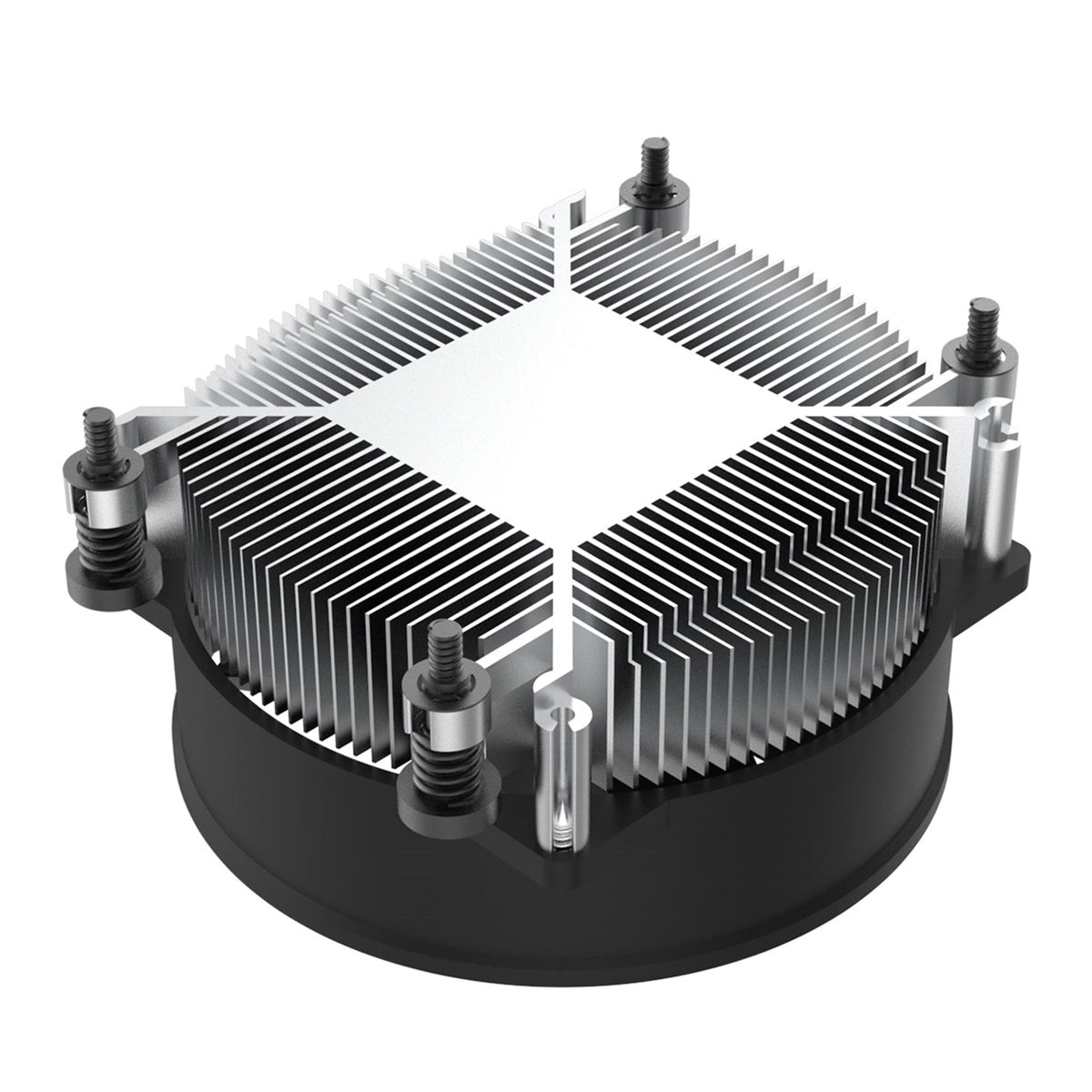 Low Profile CPU Cooler With 92mm PWM Fan For AMD Platform