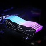 Team T-Force Delta RGB FF3D532G7600HC36DDC01 32GB DDR5 7600MHz System Memory, 2 x 16GB, Black, 36-46-46-84 1.40V