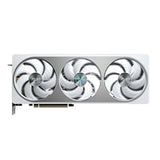 Gigabyte NVIDIA GeForce RTX 5070 AERO OC 12GB GDDR7 Graphics Card, 6144 CUDA Cores, 2625 MHz Core Clock, Triple Fan, White, RGB, 3x DisplayPorts / 1x HDMI Port