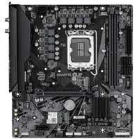 Gigabyte H610M D3H WIFI DDR4 Intel 1700 Socket Motherboard, Micro-ATX, 2x DDR4 Slots, 2x M.2 Socket, GbE LAN, Wi-Fi 5, 1x HDMI Port