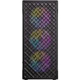Antec VX320 ARGB  Mid-Tower Gaming PC Case - Pre-Installed 4 x 120mm ARGB Fans, Tempered Glass Side Panel, High-Airflow Mesh Front - ATX/Micro-ATX/ITX