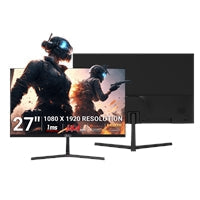 piXL PX27B221S 27 Inch 144Hz Full HD IPS Widescreen Monitor with Speakers, 1920x1080 Resolution, 1ms Response Time, 144Hz Refresh Rate, DisplayPort & HDMI
