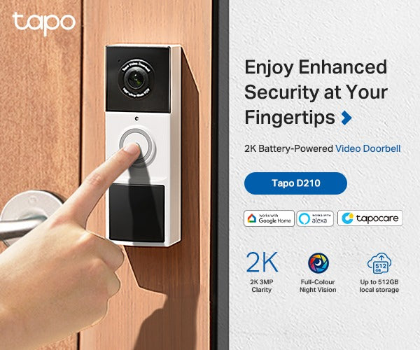 TP-Link Tapo D210C610KIT-BUN smart home security kit