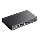 TP-Link TL-SG1005P-PD network switch Gigabit Ethernet (10/100/1000) Power over Ethernet (PoE) Black