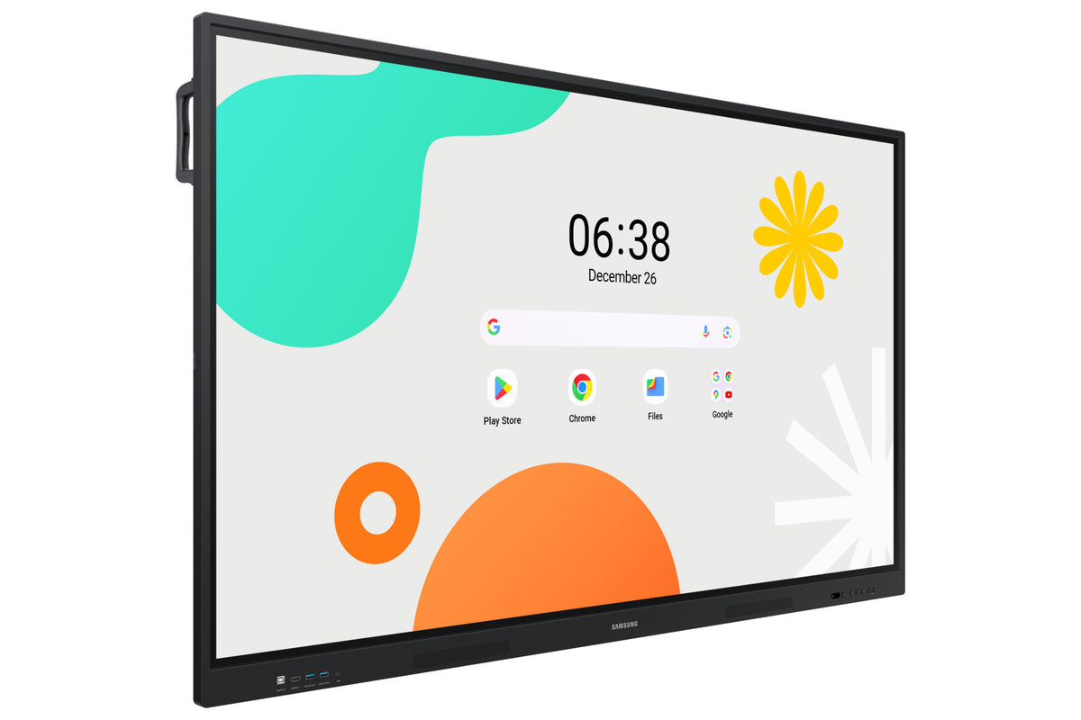 Samsung WA65F interactive whiteboard 165.1 cm (65") 3840 x 2160 pixels Touchscreen Black