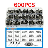 600pcs Transistor Assortment