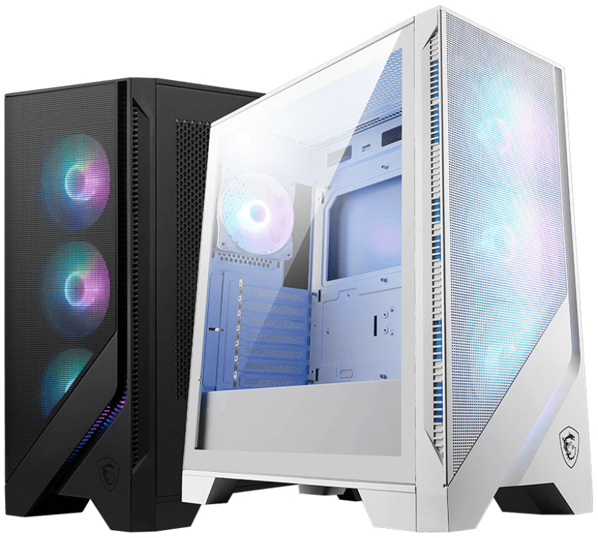 MSI MAG Forge 320R AIRFLOW Micro Tower White