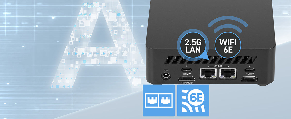MSI Cubi NUC AI 1UMG Intel Core Ultra 7 155H (14th Gen - Core Ultra Series 1), Barebone, NUC, SFF, Mini Computer, HTPC, (NO RAM, NO Storage, NO OS), Intel Graphics/DDR5/Dual ThunderBolt 4/Dual HDMI/Dual LAN/WiFi 6E/BT 5.3/VESA - NUC AI 1UMG i7 155H BB