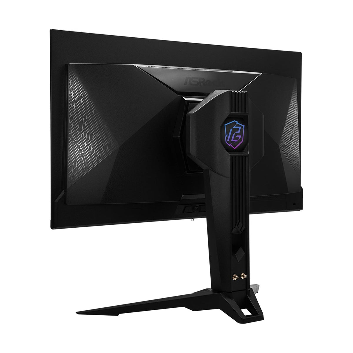 ASRock Phantom Gaming PGO27QFV 27 Inch QHD (2560 x 1440) Flat QD-OLED Gaming Monitor, 360Hz 0.03ms (GTG) Response Time, 2 x HDMI 2.1; 1 x DisplayPort 1.4, 1 x Type-C (DP Alt Mode / PD 15W), Height, Swivel, Tilt Adjustment, Integrated Wi-Fi Antenna