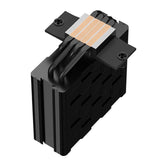 DeepCool AG400 Black ARGB V2 CPU Air Cooler, 120mm PWM Fan, 4 Direct Touch Heat Pipes, Addressable RGB, LGA1851/1700/1200, AM5/AM4 Compatible, High-Performance Single Tower Cooler