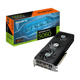Gigabyte NVIDIA GeForce RTX 5060 EAGLE MAX OC 8GB GDDR7 Graphics Card, 3840 CUDA Cores, 2550 MHz Core Clock, Triple Fan, 3x DisplayPorts / 1x HDMI Ports