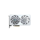 Gigabyte NVIDIA GeForce RTX 5060 EAGLE OC ICE 8GB GDDR7 Graphics Card, 3840 CUDA Cores, 2550 MHz Core Clock, Dual Fan, White, 3x DisplayPorts / 1x HDMI Port
