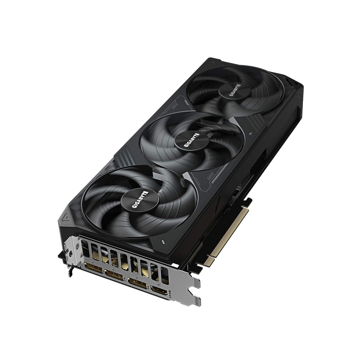 Gigabyte NVIDIA GeForce RTX 5080 WINDFORCE OC SFF 16GB GDDR7 Graphics Card, 10752 CUDA Cores, 2670 MHz Core Clock, Triple Fan, 3x DisplayPorts / 1x HDMI Port