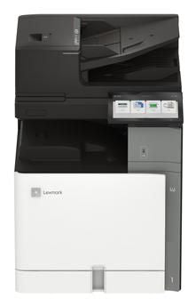 Lexmark Colour Copying/Colour Printing/Colour Scanning/Trusted Platform Module (TPM), 55 ppm, Duplex, ADF, Black 1200 x 1200 dpi, 4800 Colour Quality (1200 x 1200 dpi)