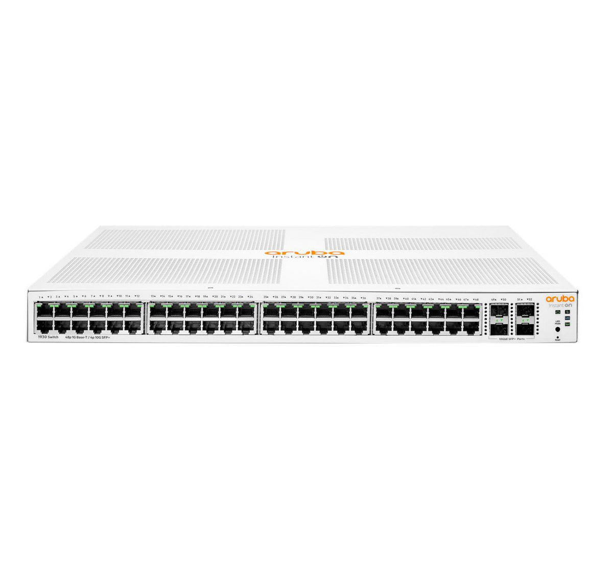 Hewlett Packard Enterprise Aruba Instant On 1930 48G Class4 PoE 4SFP/SFP+ 370W Switch
