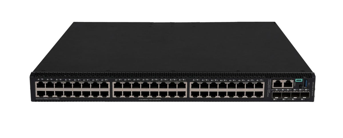Hewlett Packard Enterprise Networking Comware Switch 48p 10M/100M/1G PoE8 4p SFP28 10G/25G 1-slot 5550HI