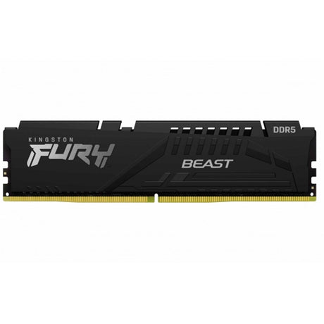 Kingston FURY Beast KF552C40BB2K2-64 64GB (2x 32GB) DIMM System Memory, 5200MHz, DDR5, CL40, Black, Intel XMP