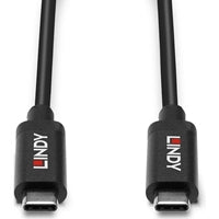 LINDY 43348 USB Type-C 3.2 Gen 2 Type C/C Active Cable, 3 m - Active Cable for Video Signals and Data Transfer up to 10 Gbps, Supports DisplayPort 1.4 High Resolution, UHD up to 8K 7680x4320@60Hz
