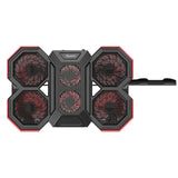 Marvo Scorpion FN-41 Atlas 60 USB Powered Six Fan Laptop Cooling Stand (Black)