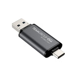 Team TX1364GC01 2 in 1 Dual OTG 64GB Flash Drive, X1 USB 3.2 Gen1, Type C & A, Plug and Play