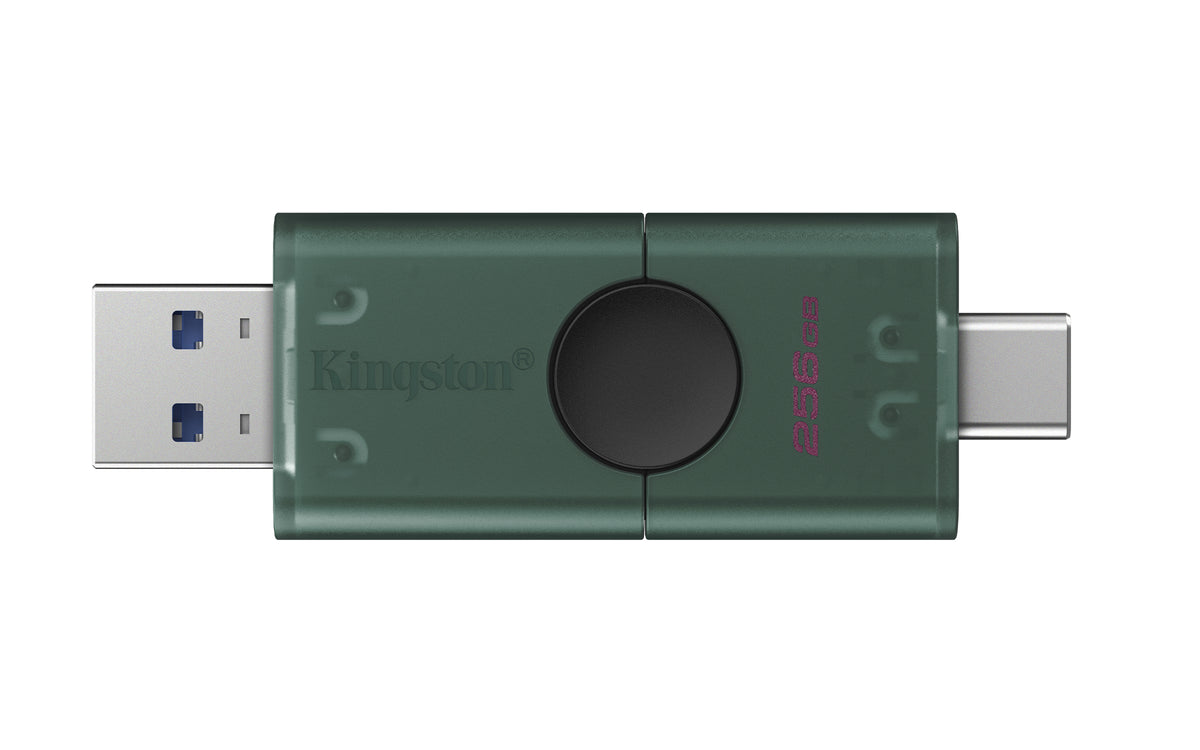 Kingston Technology DataTraveler 256GB USB-A + USB-C 3.2 Gen 1 DuoG2
