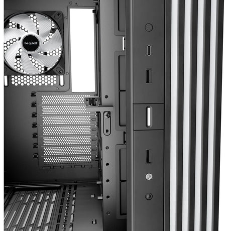 be-quiet! Light Base 600 LX, Black, Midi-Tower ATX Case, Massive ARGB LED Strip, Full Windowed Design, 4x Light Wings LX 120mm PWM fans included