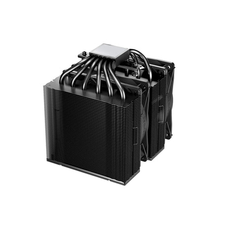 be quiet! Pure Rock Pro 3 CPU Cooler, Black, Universal Socket, 2 x Pure Wings Fans, 2000RPM, only 34.8dB(A) at maximum fan speed, 250W TDP, 3-year manufacturer's warranty